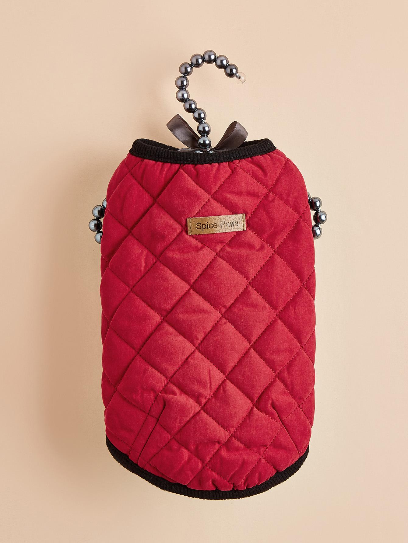 

Dog Winter Coat, Warm Dog Coat Dog Down Jacket, Turtleneck Waterproof Dog Clothes for Cold Weather Dog Snowsuit Christmas Dog Ve S