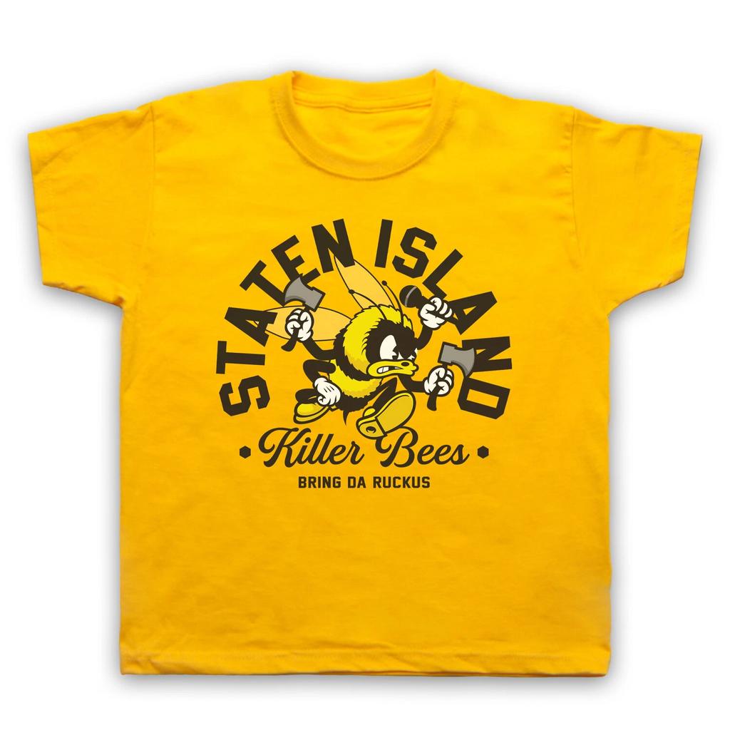 Staten Island Killer Bienen Wu Rap Hip Hop Kinder Kinder T-Shirt Alle Größen & Farben