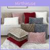 Stereoscopic Color Solid Plush Pillowcase Cushion Cover Decorations Bedroon
