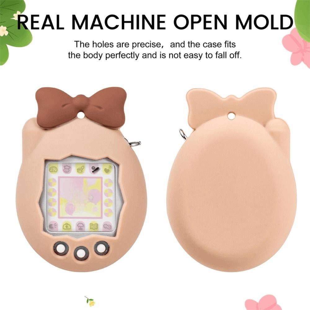 Dustproof Protective Cover Bow Soft Shell for Tamagotchi Connection V3 Game Accessories