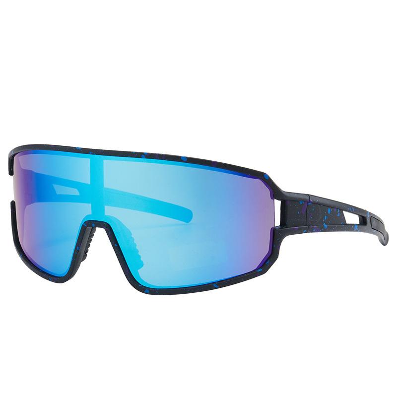 Cycling Glasses for Men and Women, Outdoor Large Frame Sports Cycling Goggles, Windproof Sports Sunglasses