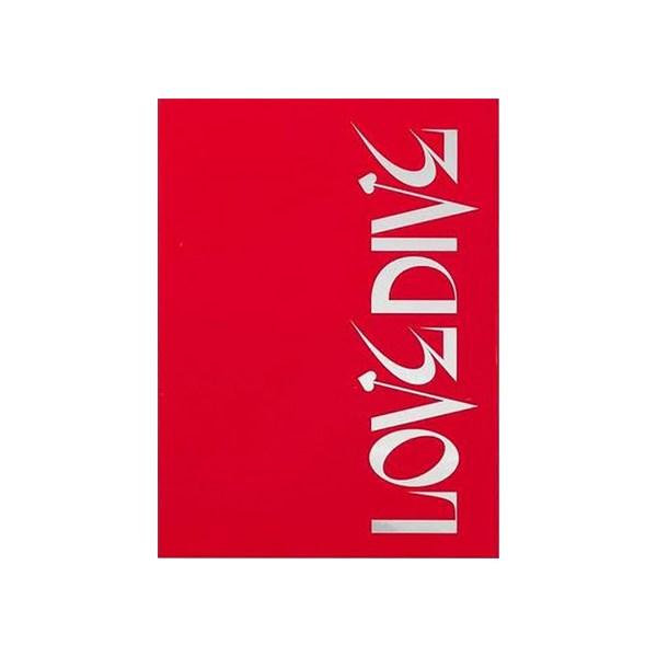

IVE IVE Single 2nd Album Love DIVE LOVE DIVE ВЕРСІЯ 1 Версія 1 (Червоний)