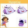 Cute Dora The Explorer Plush Backpack For Kids Kindergarten Schoolbag Children Gift