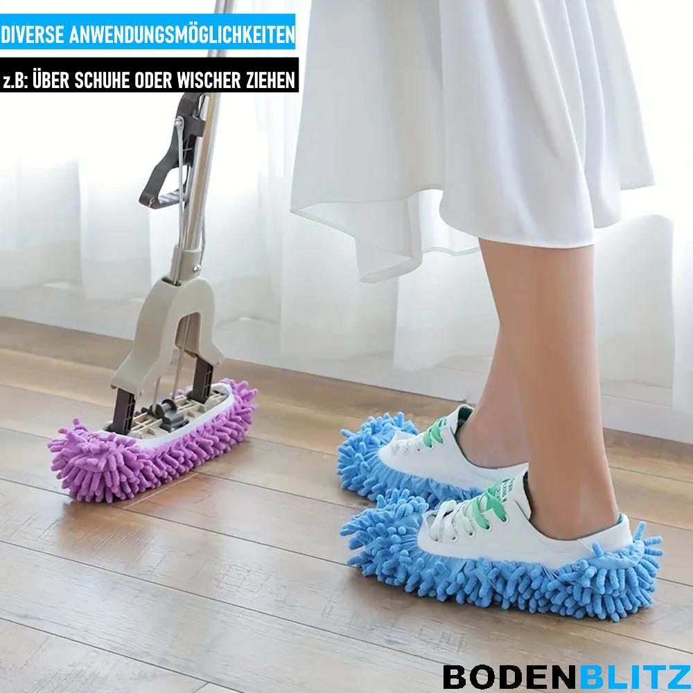 BODENBLITZ Mop Shoe Covers Floor Wiper Mop Slippers Dust Mop Socks