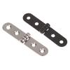 2Pcs/pack 76*15mm 180 Degree Foldable Hinge Flap Screw-On Hinges For Sewing Machine Cabinet Door Hinge Furniture Hardware