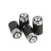4pcs for Mercedes Benz Carbon Fiber Car Tyre Stem Air Valve Caps W204 GLK W203 W205 W212 W211 W124 W176 CLA CLK SL ML C E Class
