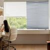 No Tool Required Pleated Blackout Shades Effective Light Control System
