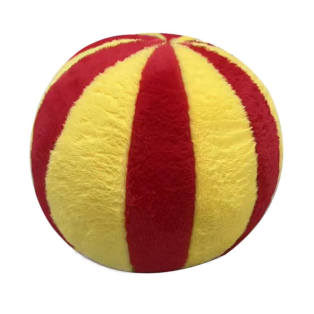 Plush Pillow Fun Striped Pillow Round Pillow Holiday Decoration Sofa Pillow