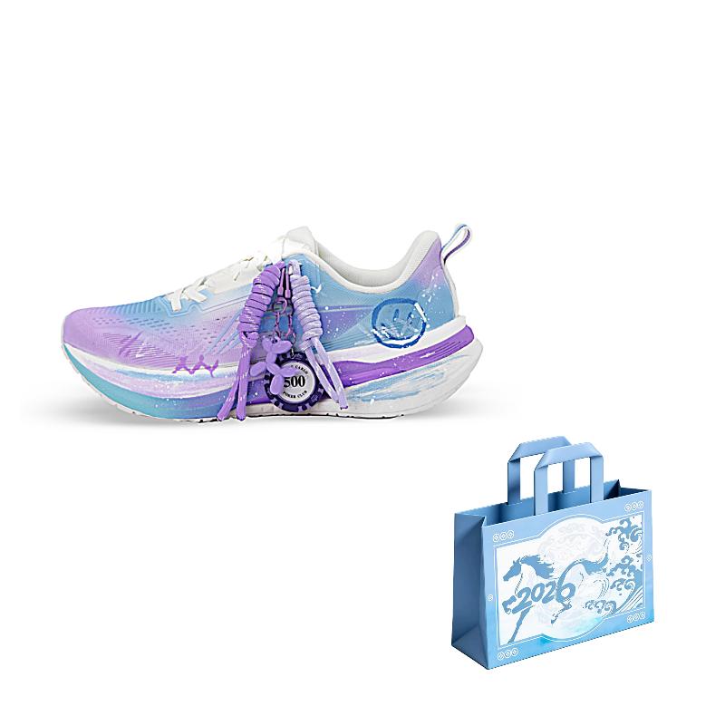 Мужские беговые кроссовки Li Ning 5S 5.0 Низкие Фиолетовые ARSV021-1(BOX) 41.5