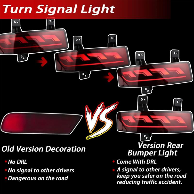 Rear Bumper Reflector Light For Honda CRV CR-V - Rear Turn Signal Lights