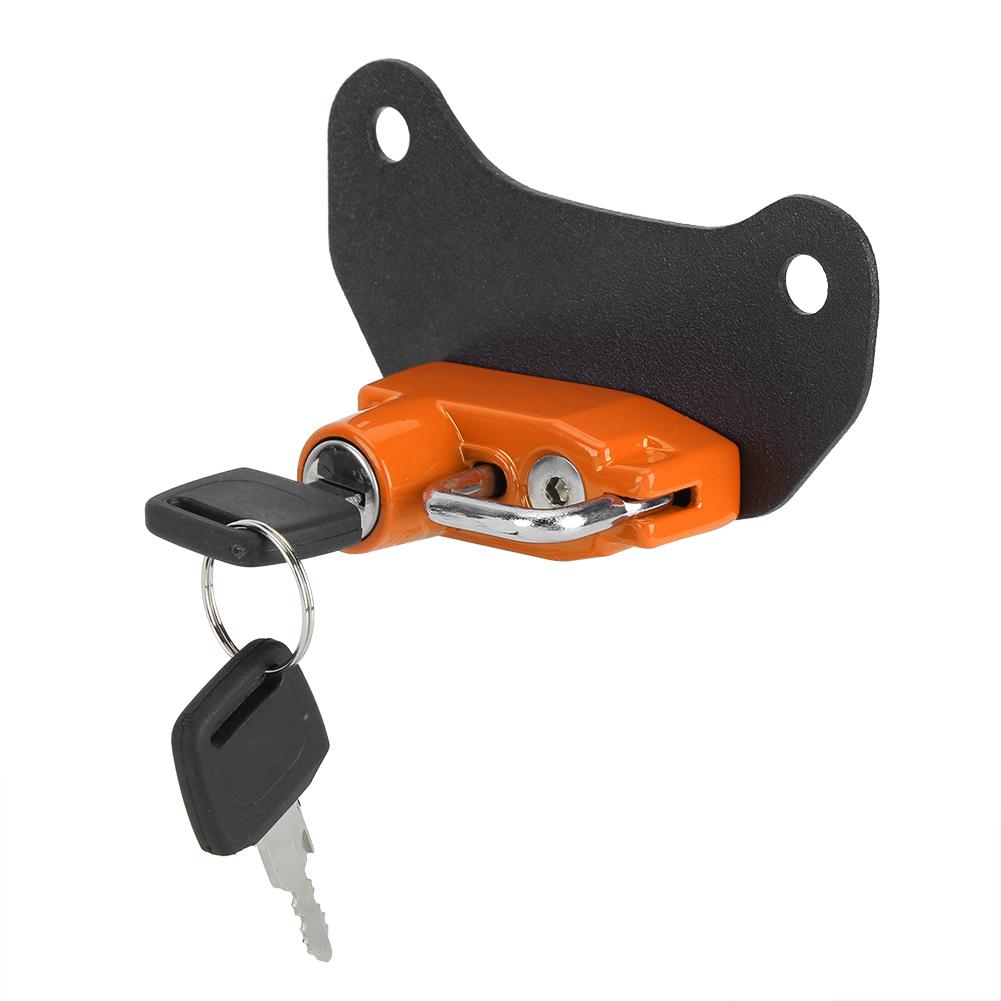 Motorcycle Modification Aluminum Alloy Helmet Lock Mount Hook Fit for Indian ScoutOrange