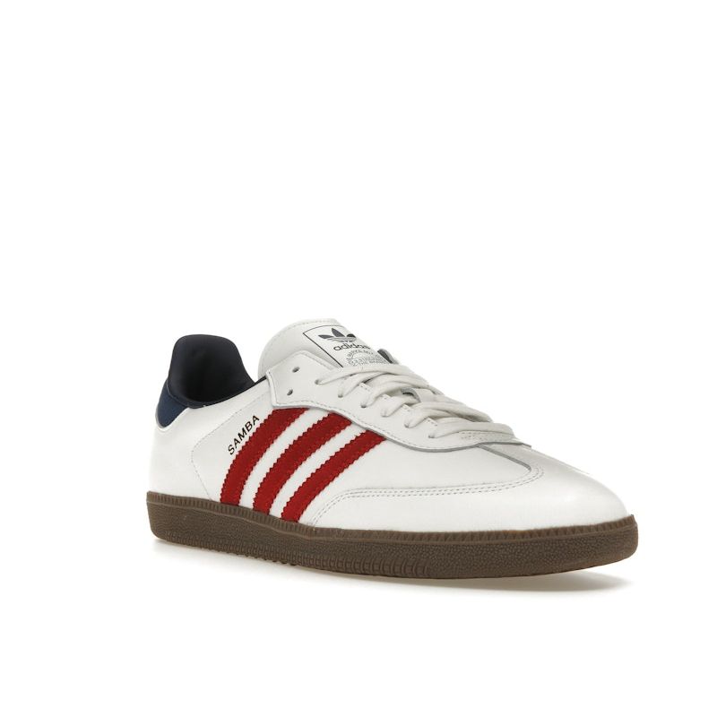 Adidas Samba OG White Victory Red Indigo Unisex Sneakers Core-White Team-Victory-Red Night-Indigo IH4881