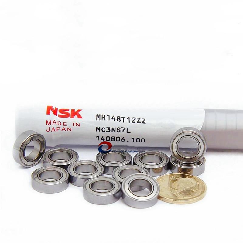 NSK Mini Bearings Miniature For Race Cars Robot Slot Car 3D Printer MR52 ZZ MR62ZZ MR63ZZ MR74ZZ MR84ZZ MR85ZZ MR106ZZ MR126ZZ