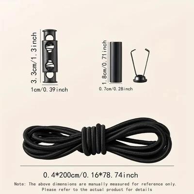 2M Starkes Elastisches Band Jogginghose Taille Kordelzug Band Einfädelhilfe ,Kordelstopper DIY Nähband Zubehör