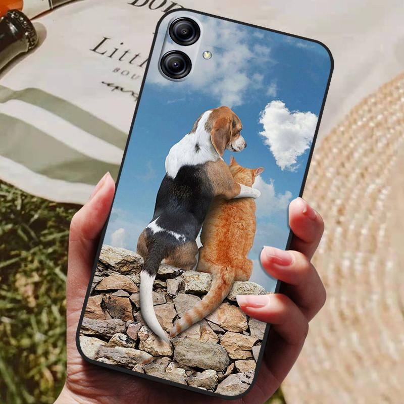 For Samsung Galaxy A06 Silicone Case Cute Pattern Soft TPU Phone Cover For Samsung Galaxy A06 A 06 SM-A065F Back Cover Bumper
