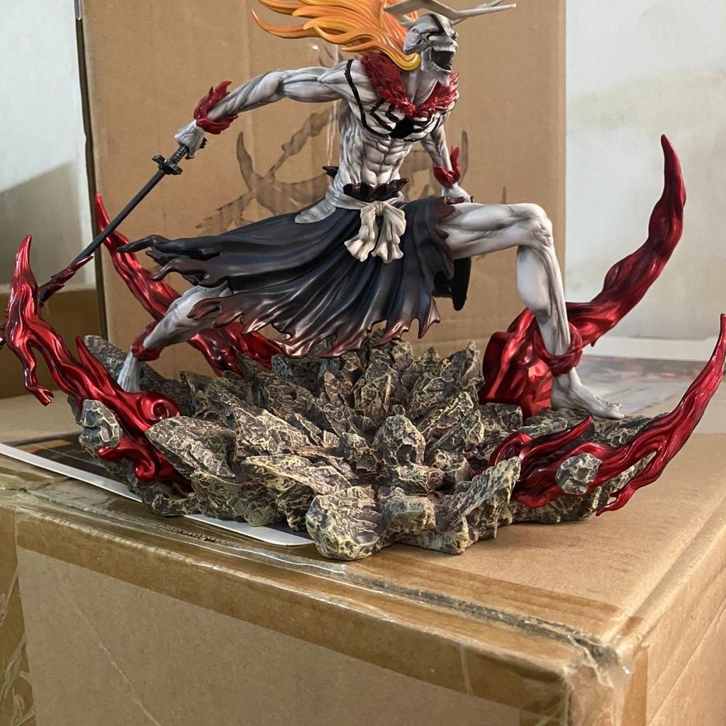 23cm Bleach Figure Kurosaki Ichigo Anime Figures Action Statue Model Doll Collection Room Decoration Desk Toys Halloween Gifts