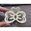 New Cute Bow Hair Clip Claw Clamp Elegant Kawaii Hair Claw Updo Barrettes Headwear Girls Women Hair Accessories