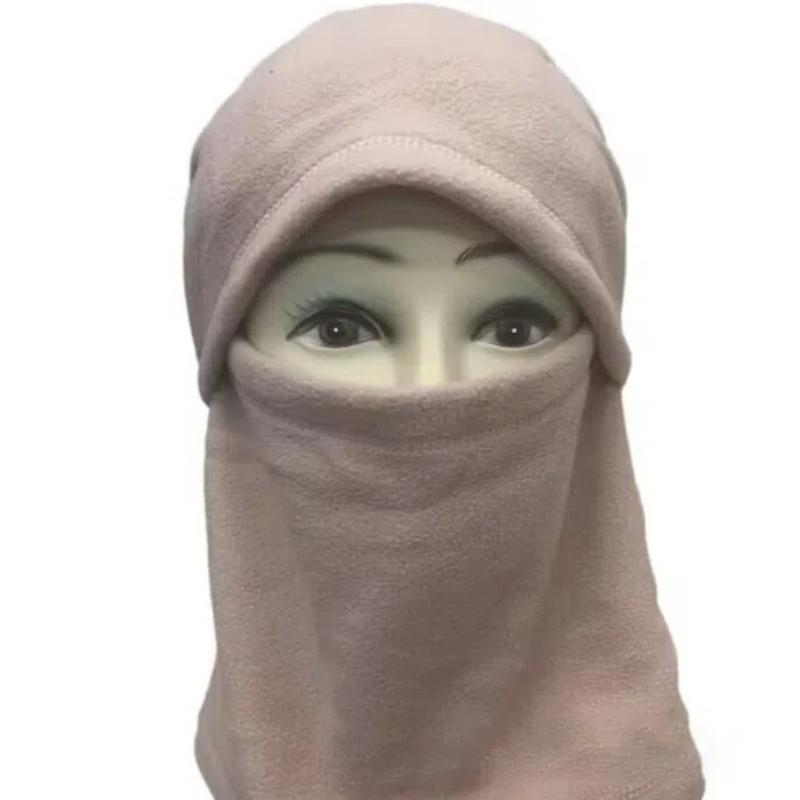 

Флисовый спортивный головной убор маска для лица ветрозащитная лыжная шапка зимняя езда сохранение тепла розовый