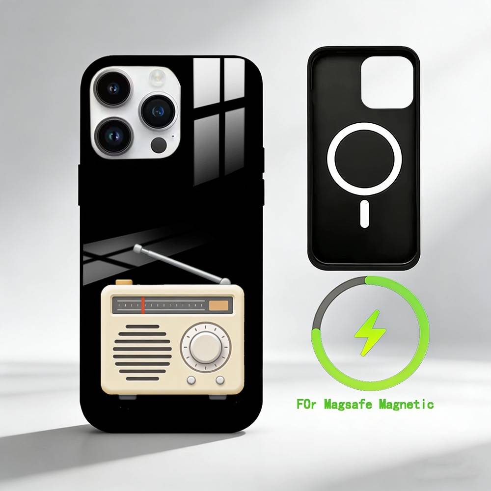 O-Object vector diagram Phone Case For iPhone 17 16 15 14 13 12 Pro Max Plus for Mirror Wireless Magnetic Cover