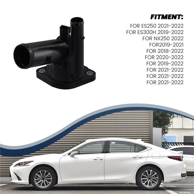Authentic Engine Coolant Thermostat Housing 16031-25010 16031-25011 For Lexus ES250 ES300H NX250 Toyota Avalon Camry
