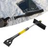 Portable electric car snow sweeper 3-in-1 winter snow scraper telescopic snow brush adjustable 64-80cm