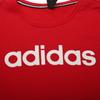 Adidas Neo Letter Logo Printed Crew Neck Pullover Long Sleeve American Sweatshirt Women sweatshirt Red DZ7678