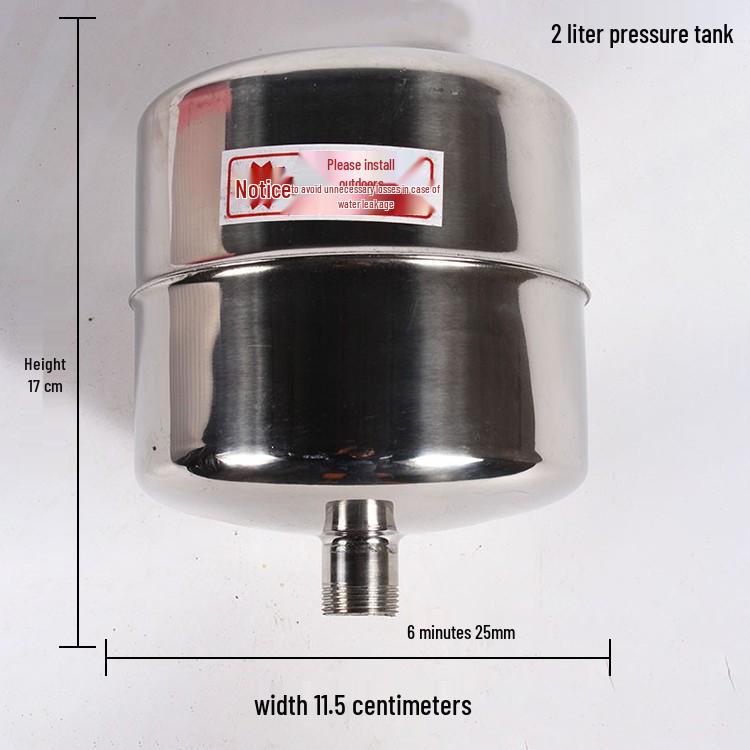 Intelligent Self-Priming Booster Pump with Stainless Steel Tank & Automatic Pressure Controller for Households