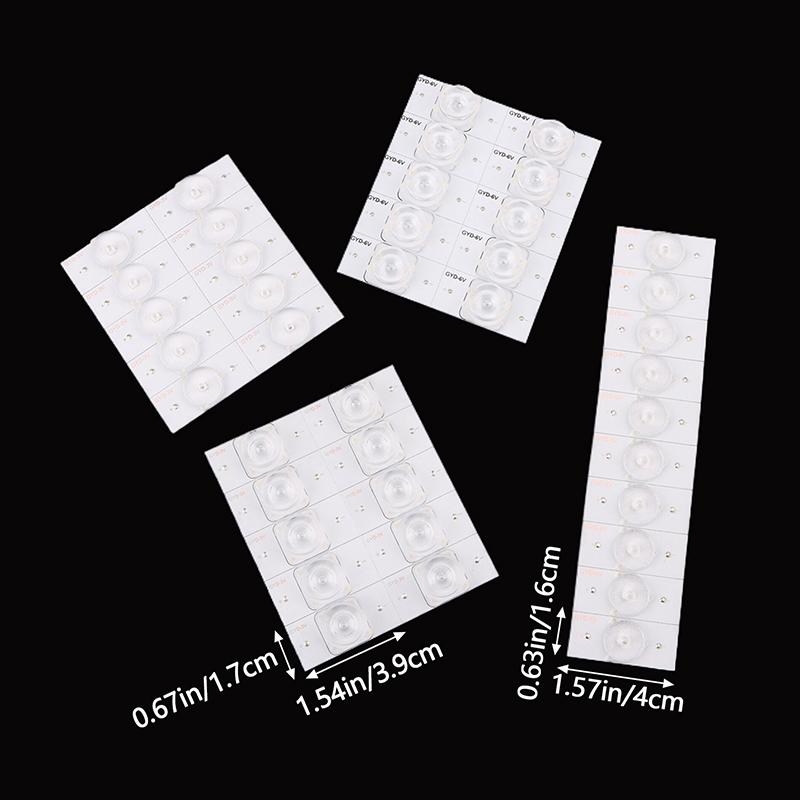 10Pcs Led Beads 3V 6V Lcd Tv Led Bead Smd Light Bead Universal Aluminum Cutting Tv Backlight Strips For 32-65 Inch Led Tv Repair