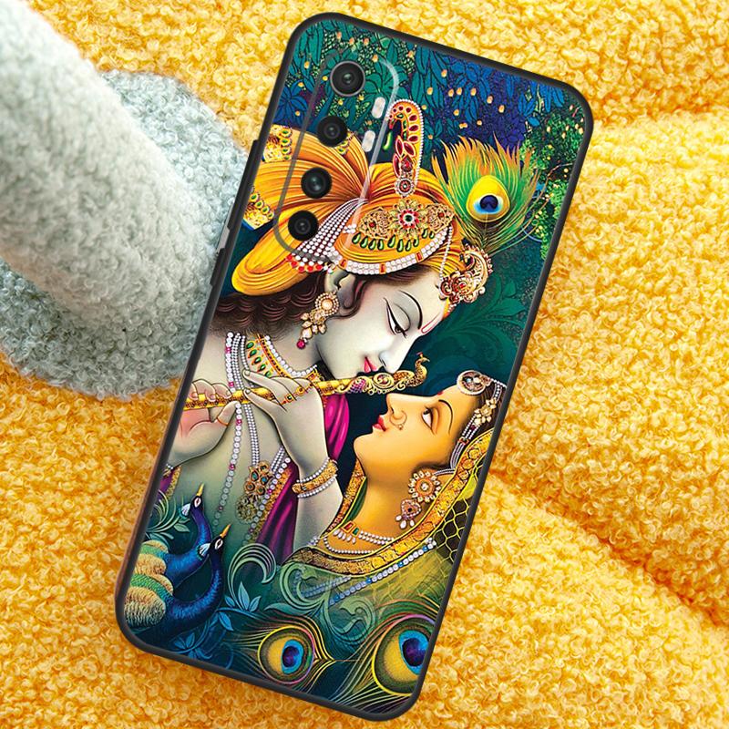 Indian God Lord Krishna Case For Xiaomi 15T 14T 13T 14 15 Ultra 17 Pro Max Cover For POCO F8 F7 F5 F6 X5 X6 X7 Pro