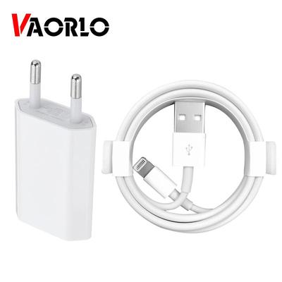 VAORLO Adaptateur de charge d'éclairage, câble de charge de 1M pour charge rapide à 8 broches pour iphone 5 5s 6 6s 7 8 7plus
