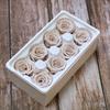 Ewige Lebensblume Material Geschenkbox Unsterbliche Rose Blume Getrocknete Rose Künstliche Konservierte Blumen Kopf Rosen