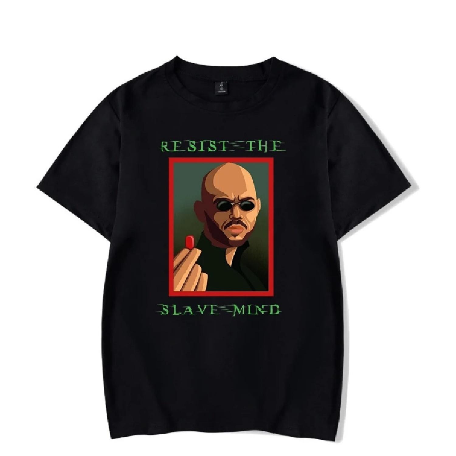 

Andrew Tate Resist The Slave Mind T-shirt Unisex Crewneck Short Sleeve Tee Men Women s Tshirt 2023 Vintage Hip Hop Clothes XXXXXL чёрный