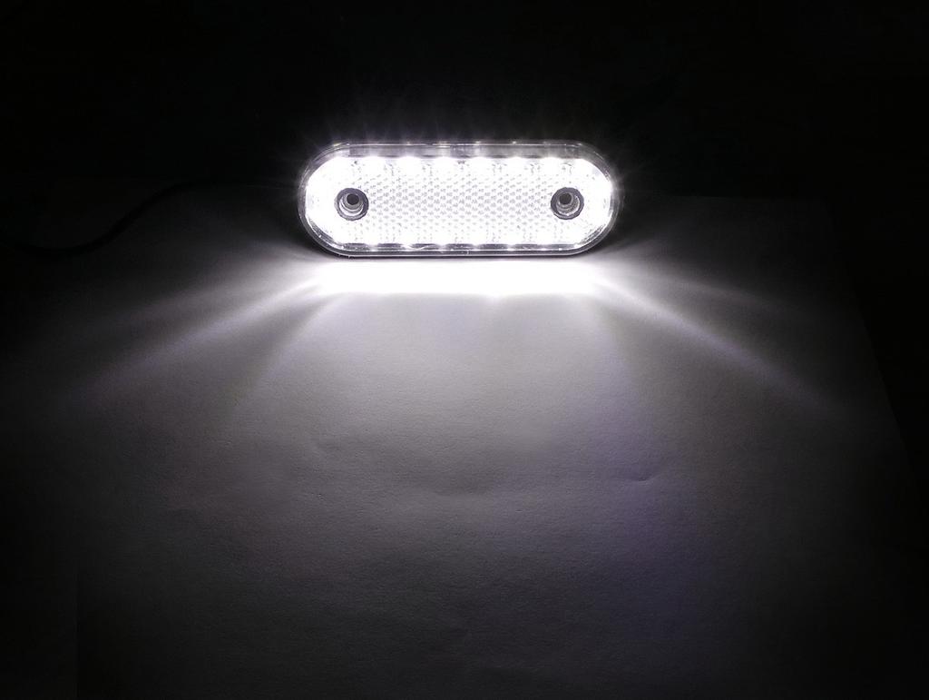 Marker Lamp 20 LED 24V Colors White, Off-Road