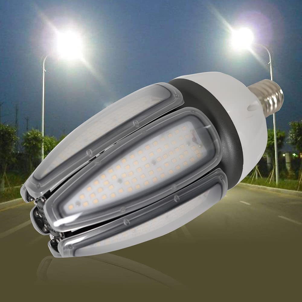 

80W LED Corn Light, E39 Base, Corn-Shaped, Equivalent to 700W-800W, 12800LM, Industry-Leading Brightness, Compatible with Sealed Fixtures, LED Cone
