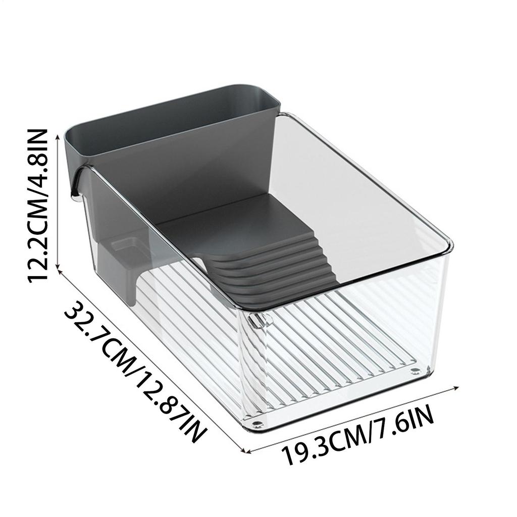 Water Turtle Tank Multi-Function Areas Box Turtle Tank Aquarium For Education Pet-Care Baby Turtles Crayfish Crabs Amphibians