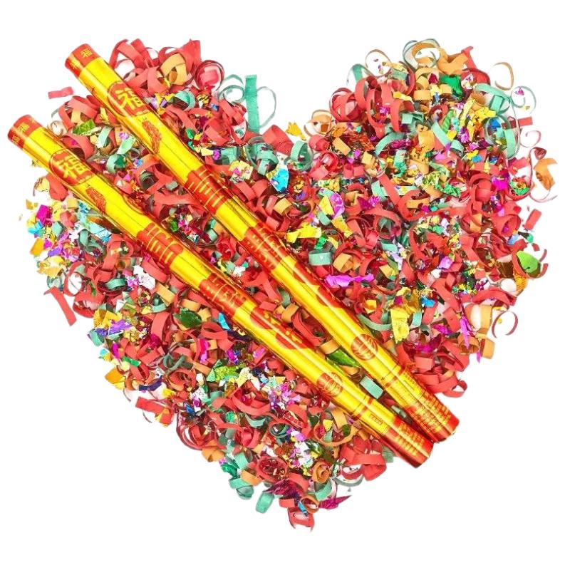 JINGRUIXIANG Handheld Confetti Cannons for Celebrations