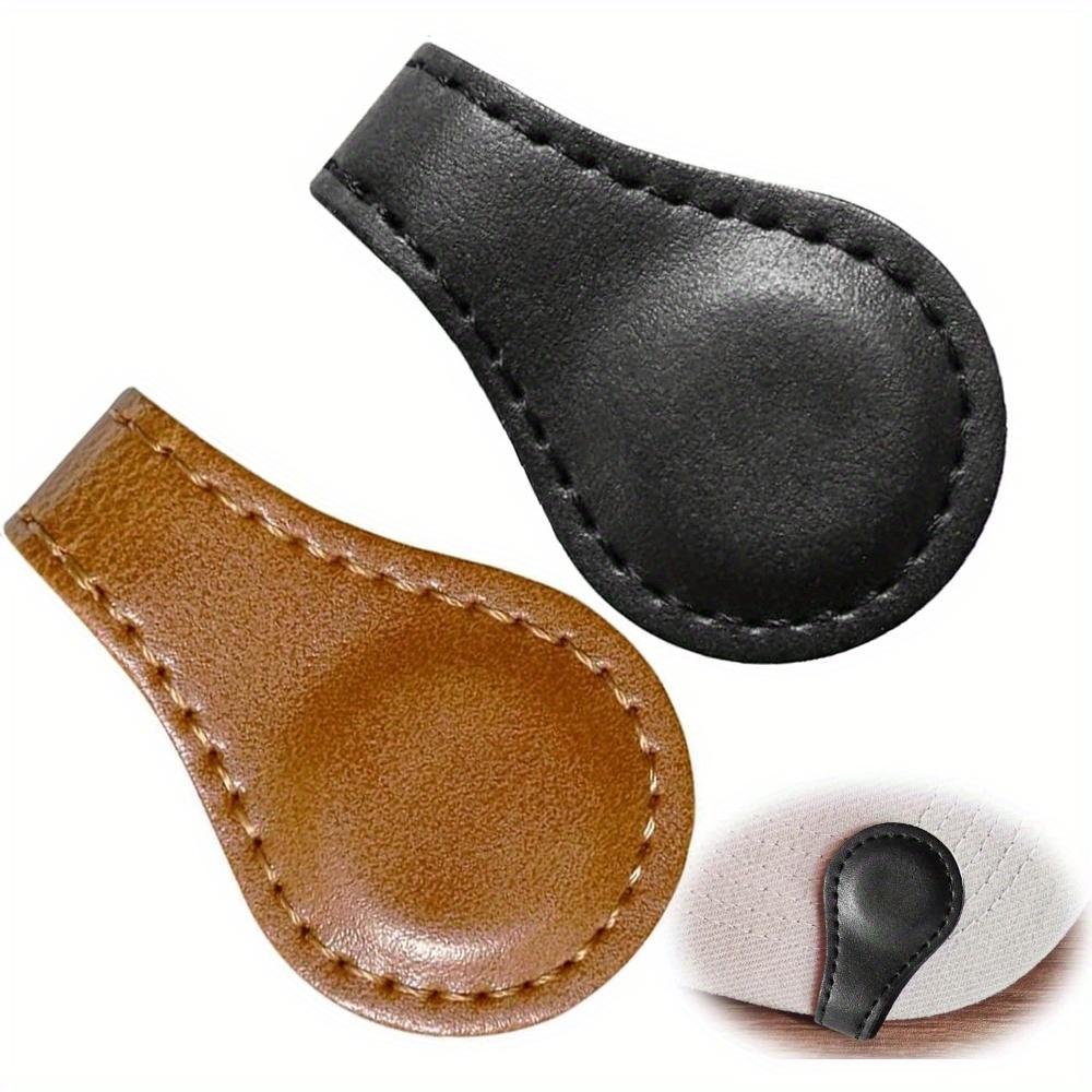 Magnetic Golf Hat Clips, No-Sew Trim Stickers with Ball Marker Holder - Multifunctional Golf Accessory for Caps, Shoes & Bags