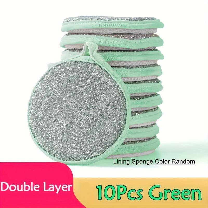 3/5/10 /Pcs Double Sides Cleaning Sponge Pan Pot Dish Clean Sponge Household Cleaning Tools Dishwashing Brushes
