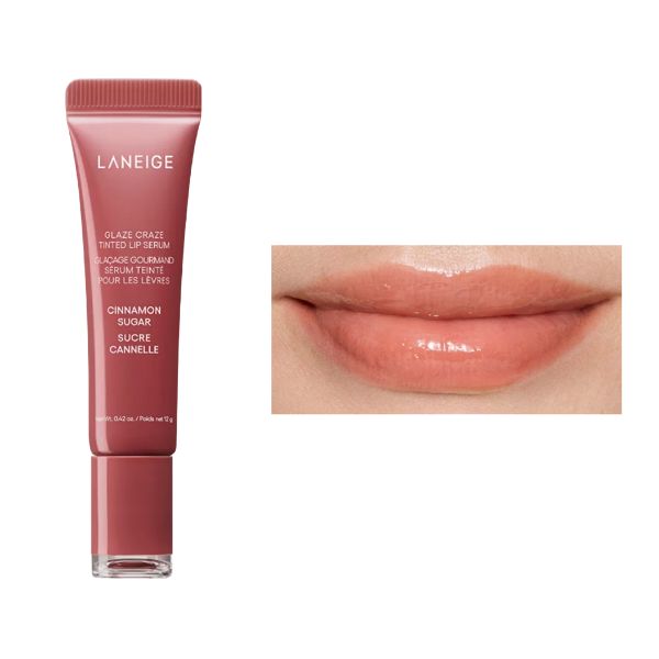 LANEIGE Glaze Craze Tinted Lip Serum 0.42oz(12g) 8 Tpyes Complete Collection