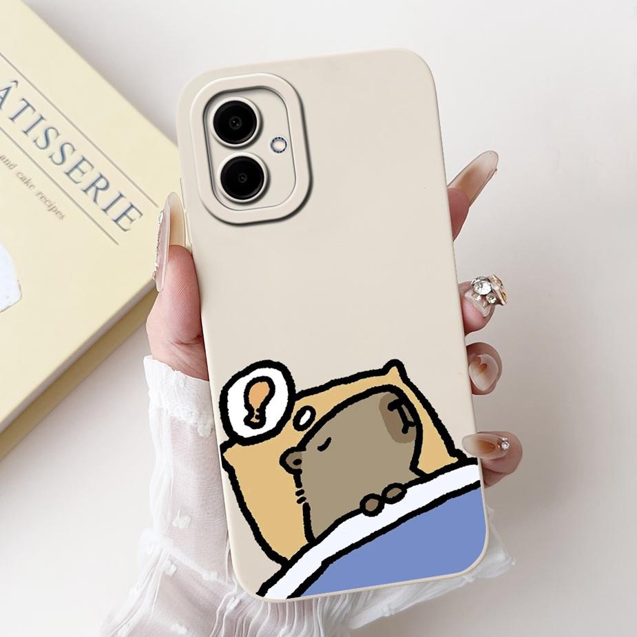 For Samsung Galaxy A06 Case SM-A065F Cute Panda Cartoon Cover Shockproof Phone Case For Samsung A06 A 06 GalaxyA06 4G Soft Shell