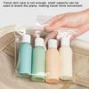 4Pcs/Bag 60ml Washing Care Set Proof Refillable Packing Liquid Container Empty Travel Bottle For Travel Size Tubs Accessorie