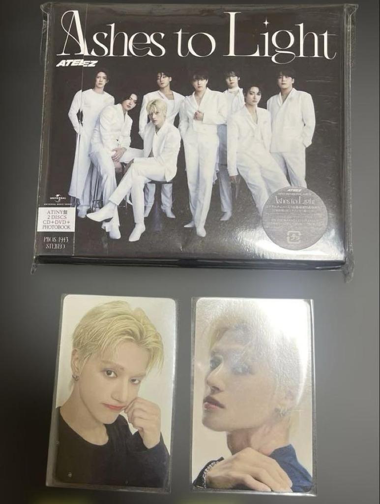 [USED] ATEEZ ATINY Edition Ashes To Light CD+DVD Not Played