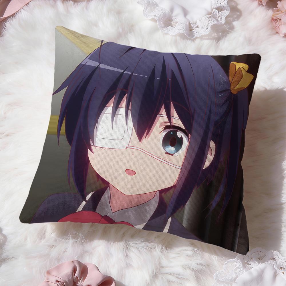Fashion L-LLove, Chunibyo & Other Delusions Cushion Cover Soft Washable Pillow Case Multi-Scene for Couch Bed Travel Office Use