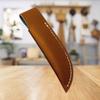 Compact Leather Knife Case with Two Compartments Leather Sheath Knife Pouches Must Have Tool for Outdoor Activities