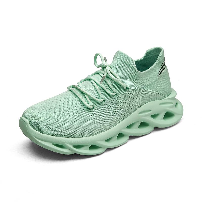 

Men s Breathable Mesh Running Shoes Brown Lightweight Shock Absorption Casual Outdoor Jogging Tennis Sneakers for Men 46 зелений