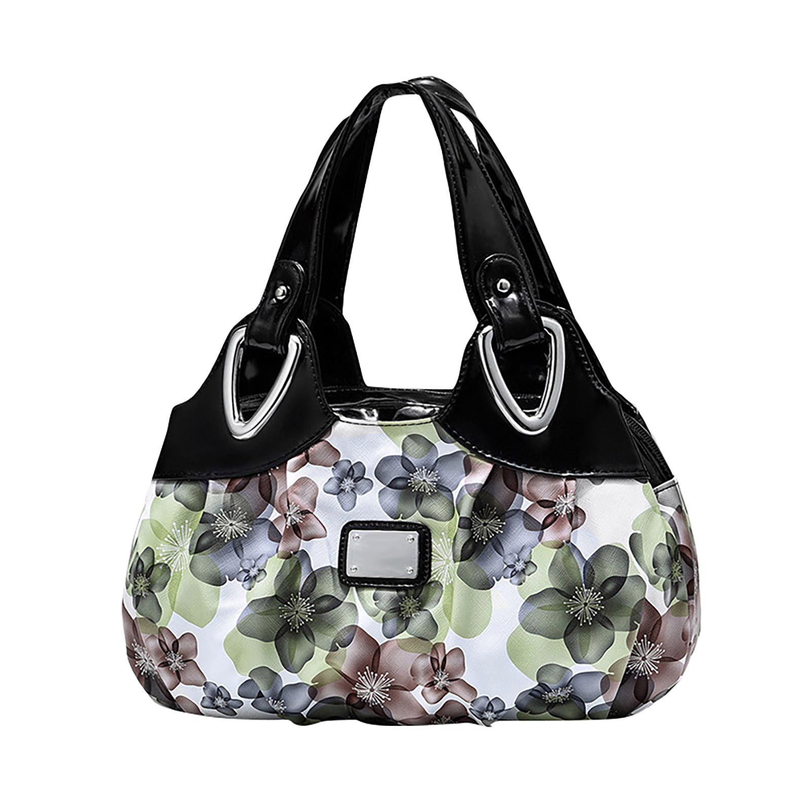 

Women Fashion Single Shoulder Bag Tote Bag Lightweight Large Capacity Handbag зелёный