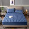 King Queen Size Anti -Mites Soft Comfortable Bed Cover Solid Color Waterproof Mattress Cover Not Including Pillowcase