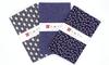 KOMESICHI Irodori Small Pattern Tenugui Navy Blue Set Set of 33 X 88cm (Tenugui) B, Anti-Fray Finish, 3, Approx.