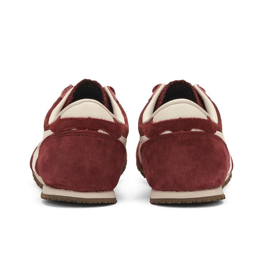 ONITSUKA TIGER Machu Racer Versatile Durable Low-Top Lifestyle Sneakers Unisex Sneakers Burgundy 1183C535-600
