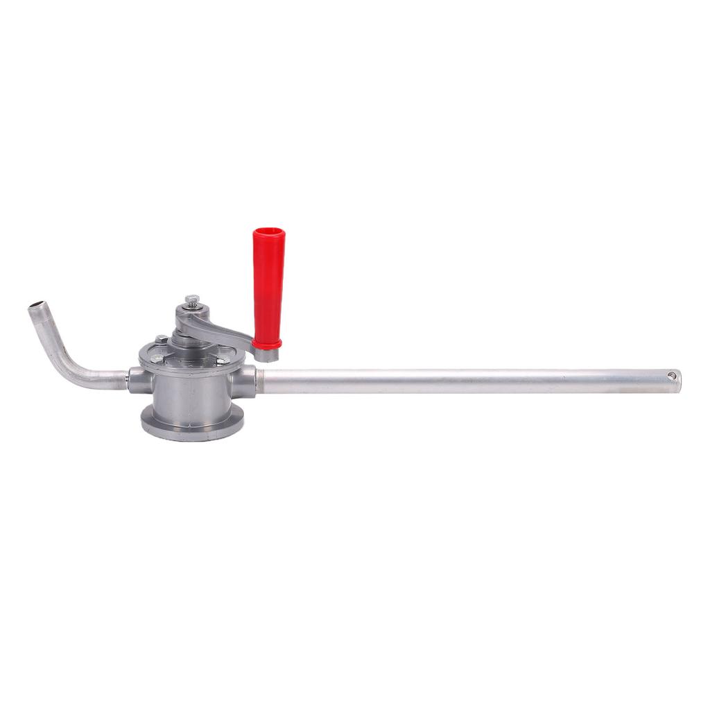 Aluminum Alloy Hand Crank Oil Pump Portable Manual Oil Transfer Drum Pump with Hose for Extracting Engine Oil and Gear